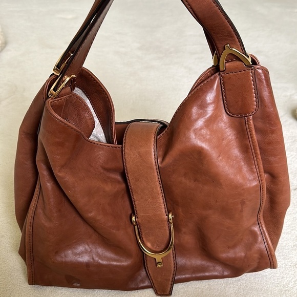 Gucci Brown Soft Stirrup Leather Shoulder Bag Meduim - Picture 3 of 16